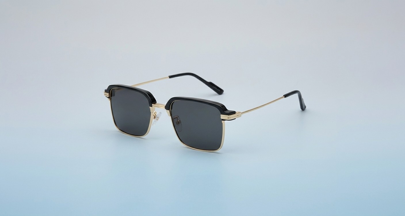 Half Frame Custom Logo Sunglasses CX1: স্টাইলিশ লুক ও UV400 সুরক্ষায় আকর্ষণীয় সানগ্লাস