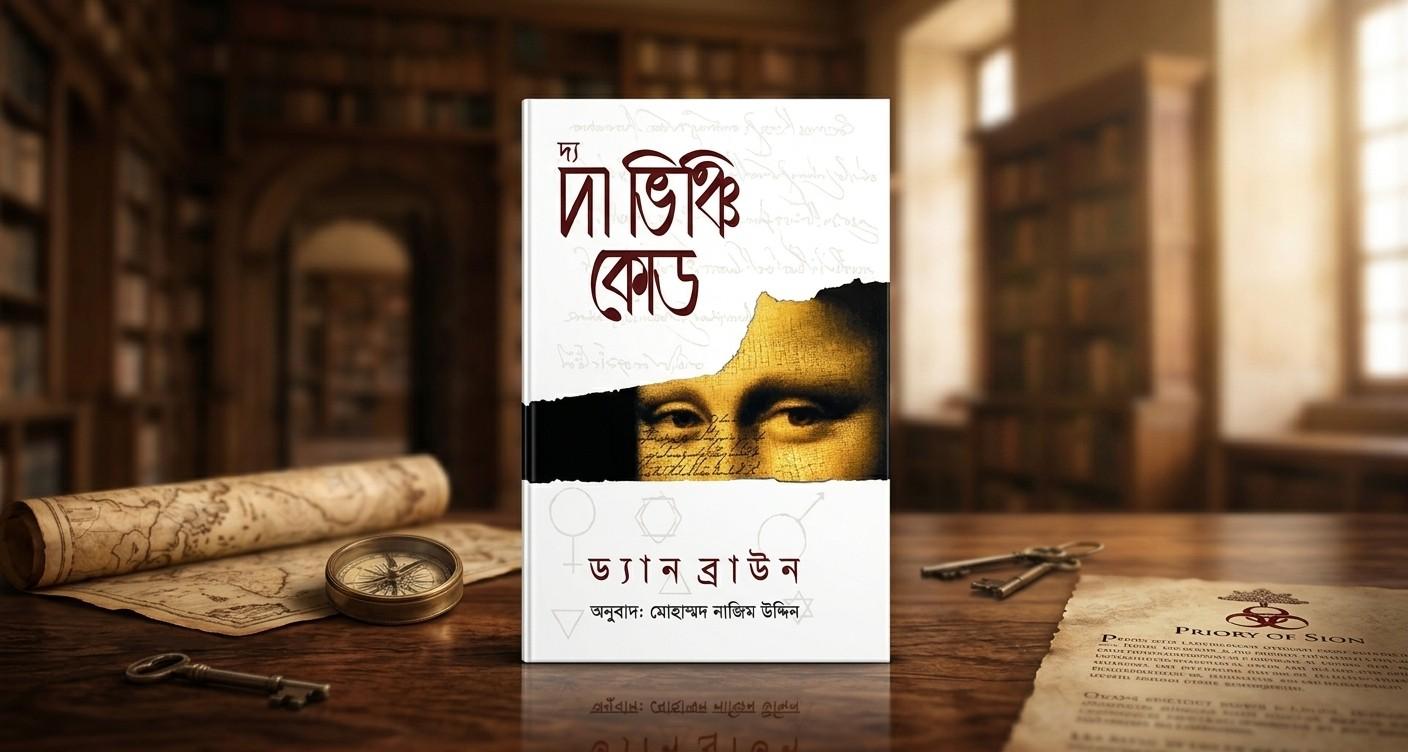 দ্য ভিঞ্চি কোড: শিল্প, ধর্মীয় ইতিহাস ও গুপ্তরহস্যের শ্বাসরুদ্ধকর থ্রিলার