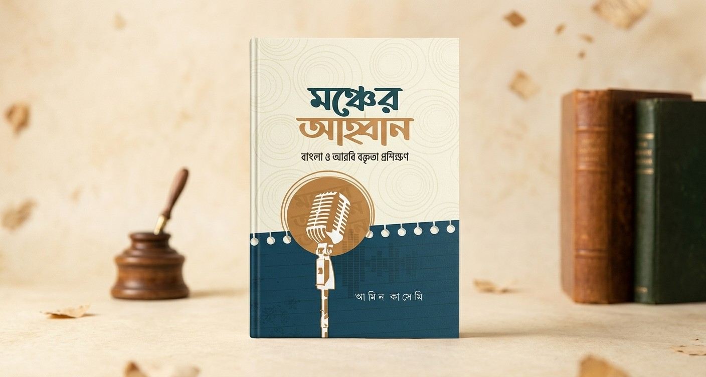 মঞ্চের আহ্বান: বাংলা ও আরবি বক্তৃতা শেখার জন্য কার্যকর একটি প্রশিক্ষণমূলক বই
