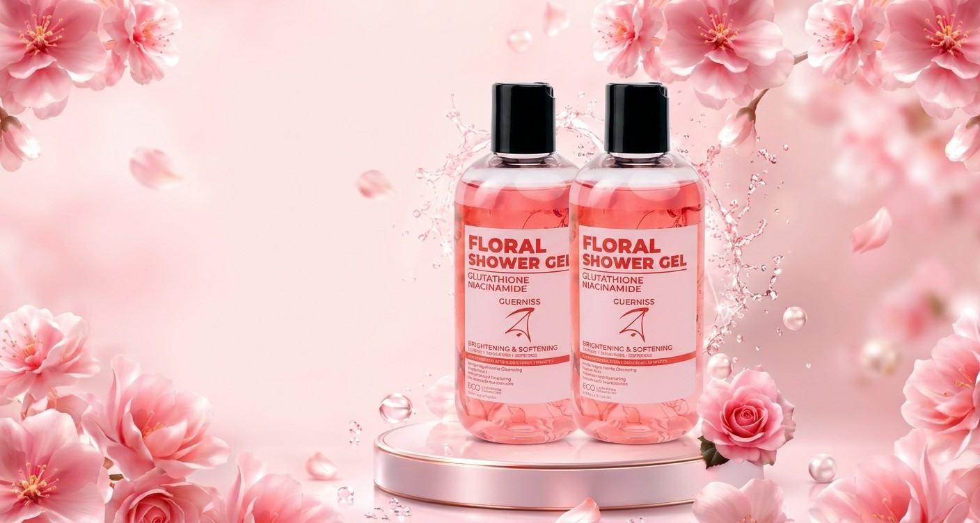 Guerniss Raw Floral Shower Gel 250ml: ফুলেল সুবাসে প্রতিদিনের গোসল হোক সতেজ ও আরামদায়ক