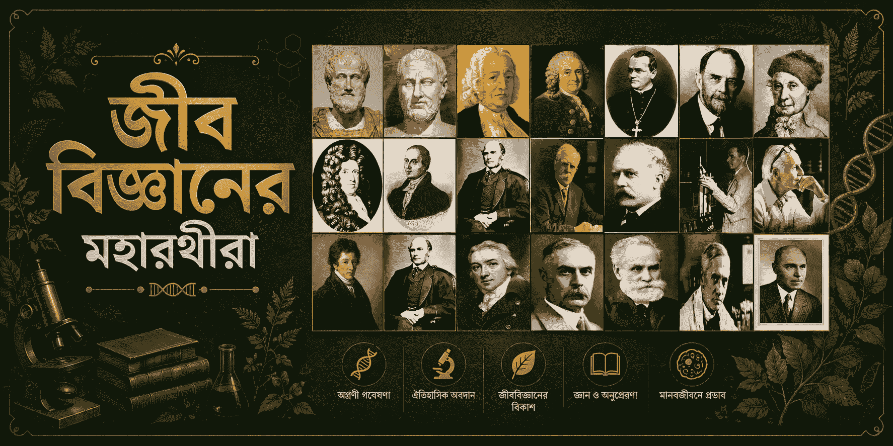 পৃথিবীর সেরা ১০ জীববিজ্ঞানী