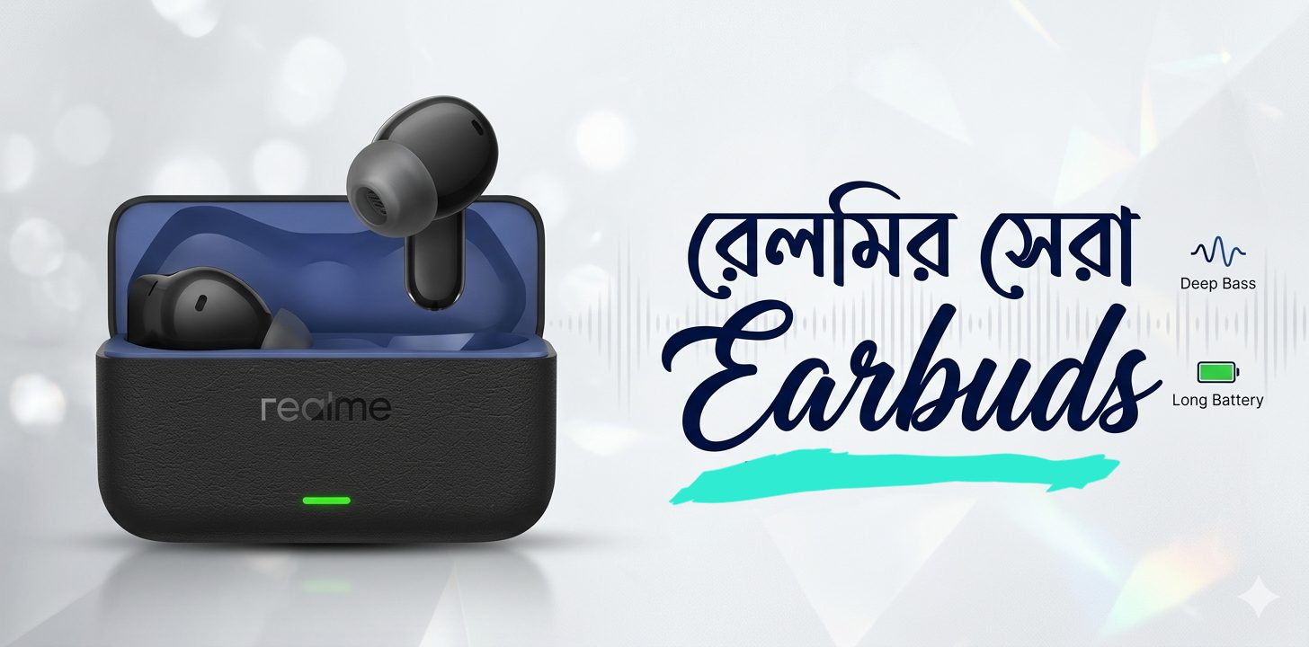রিয়েলমি বাজেট কিং! চলে এলো Realme Buds T500 Pro TWS Earbuds