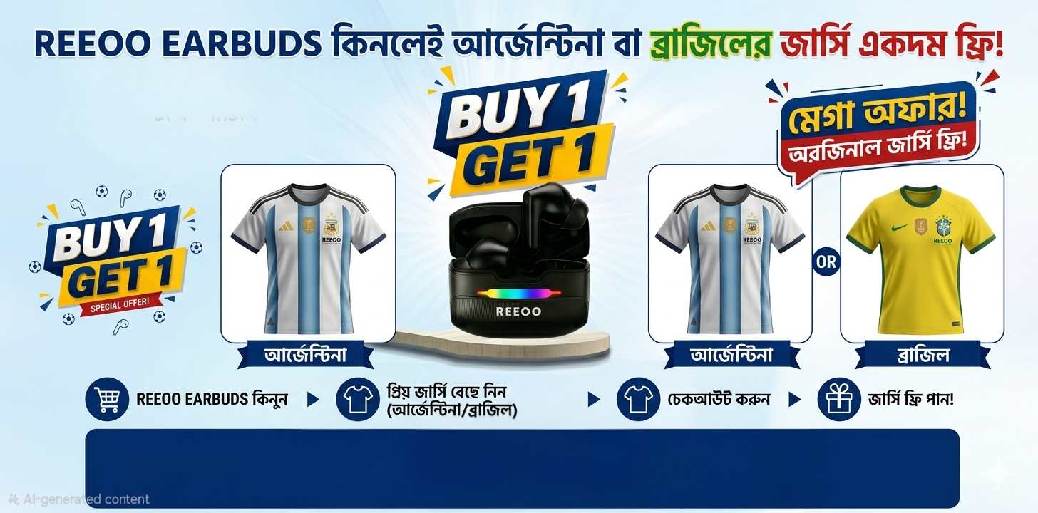 অফারের ধামাকা ও পারফরম্যান্সের জুড়ি : REEOO RX Anfield Earbuds