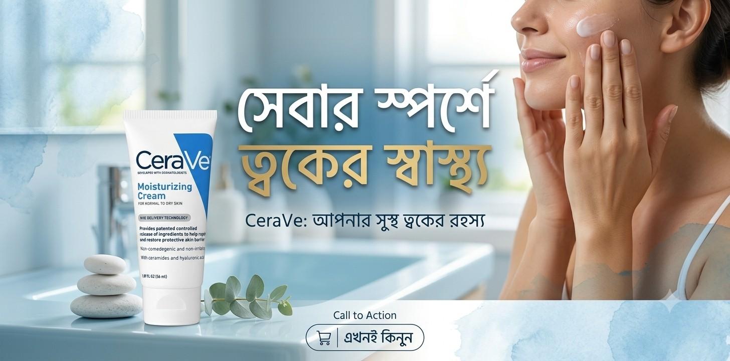 CeraVe Moisturizing Cream শুষ্ক ত্বকের প্রিমিয়াম ক্রিম রিভিউ