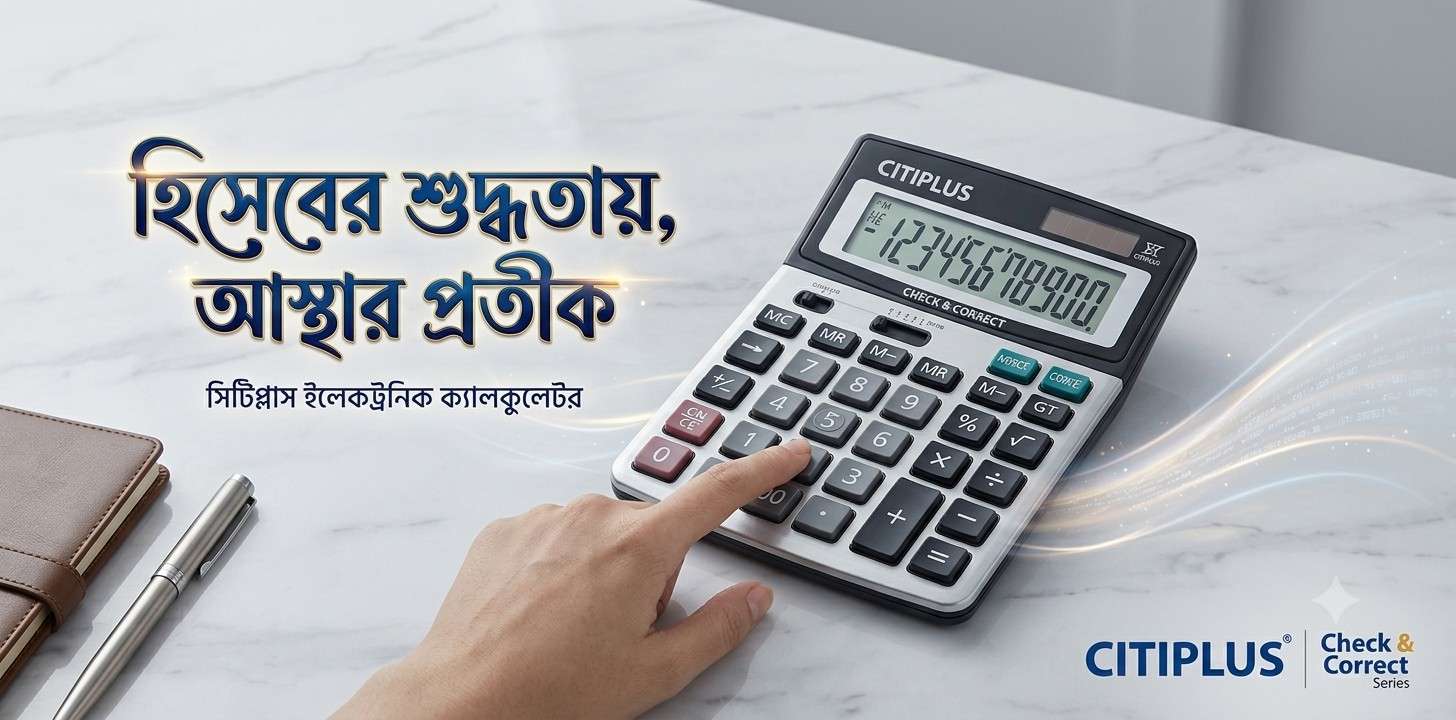 CITIPLUS Calculator CT-720Li : নির্ভুল হিসাবের স্মার্ট সঙ্গী