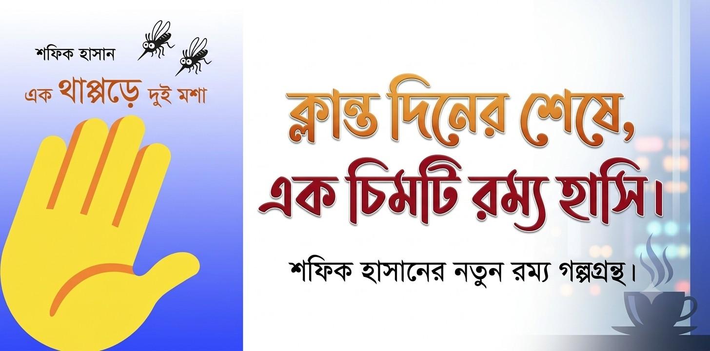 ব্যস্ত জীবনের ক্লান্তি দূর করতে এক জাররা হিমেল হাওয়া : ‘এক থাপ্পড়ে দুই মশা’ বুক রিভিউ