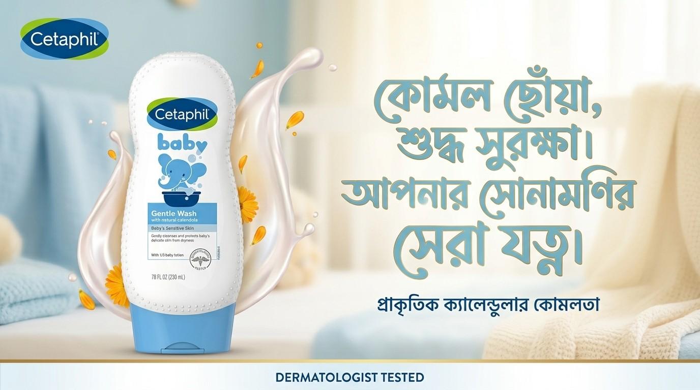 Cetaphil Baby Gentle Wash And Shampoo বিস্তারিত রিভিউ