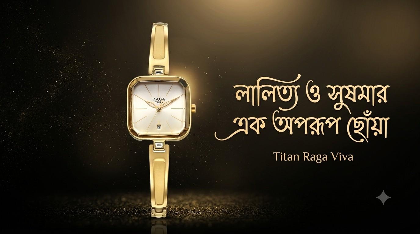 আভিজাত্যময় Titan Raga লেডিস ওয়াচটি কেন আপনি স্ত্রী বা গার্লফ্রেন্ডকে উপহার দেবেন?