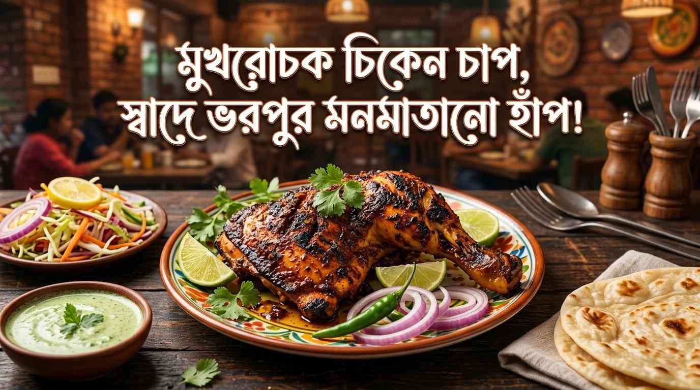 চিকেন চাপ রেসিপি | ঘরেই তৈরি করুন রেস্টুরেন্ট-স্টাইল সুস্বাদু চিকেন চাপ