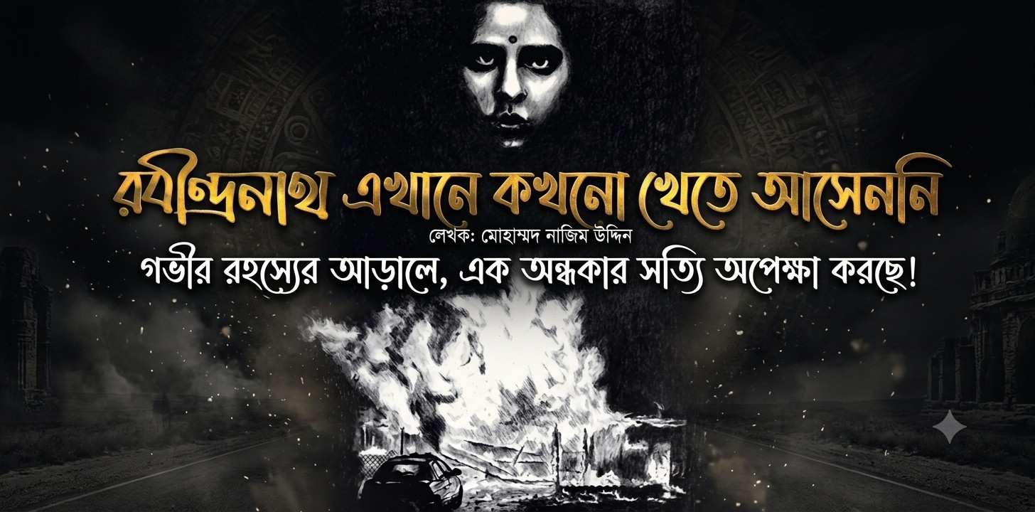 মোহাম্মদ নাজিম উদ্দিনের 'রবীন্দ্রনাথ এখানে কখনও খেতে আসেননি' বুক রিভিউ