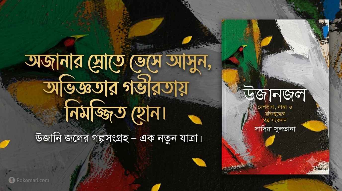সাদিয়া সুলতানা রচিত ইতিহাস নির্ভর 'উজানজল' গল্পগ্রন্থের বুক রিভিউ