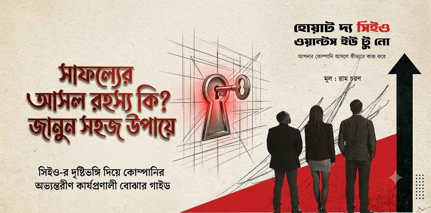 বুক রিভিউ : “হোয়াট দ্য সিইও ওয়ান্টস ইউ টু নো”