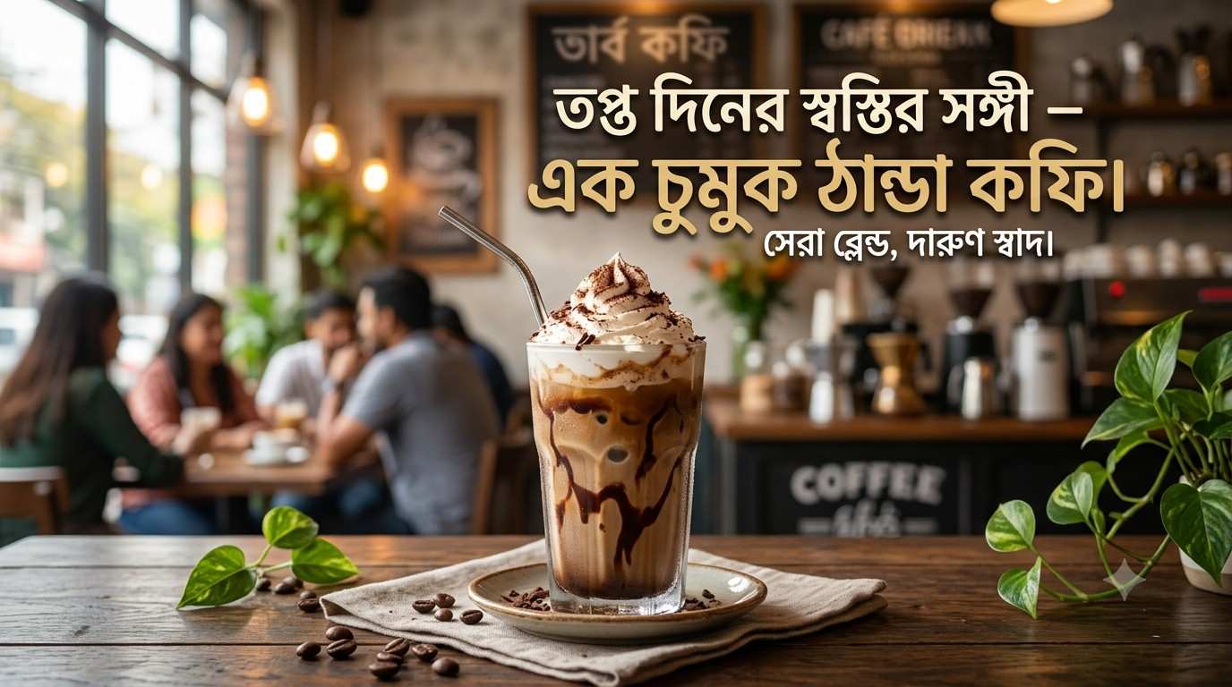 ঘরেই সহজে তৈরি করুন ঠান্ডা কোল্ড কফি | বাংলা কোল্ড কফি রেসিপি