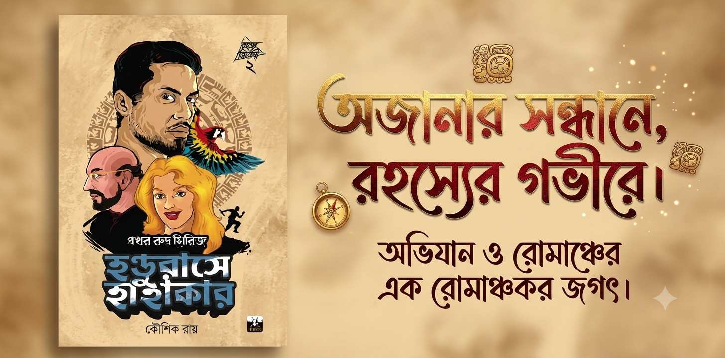 কৌশিক রায় রচিত 'হন্ডুরাসে হাহাকার' থ্রিলার বুক রিভিউ