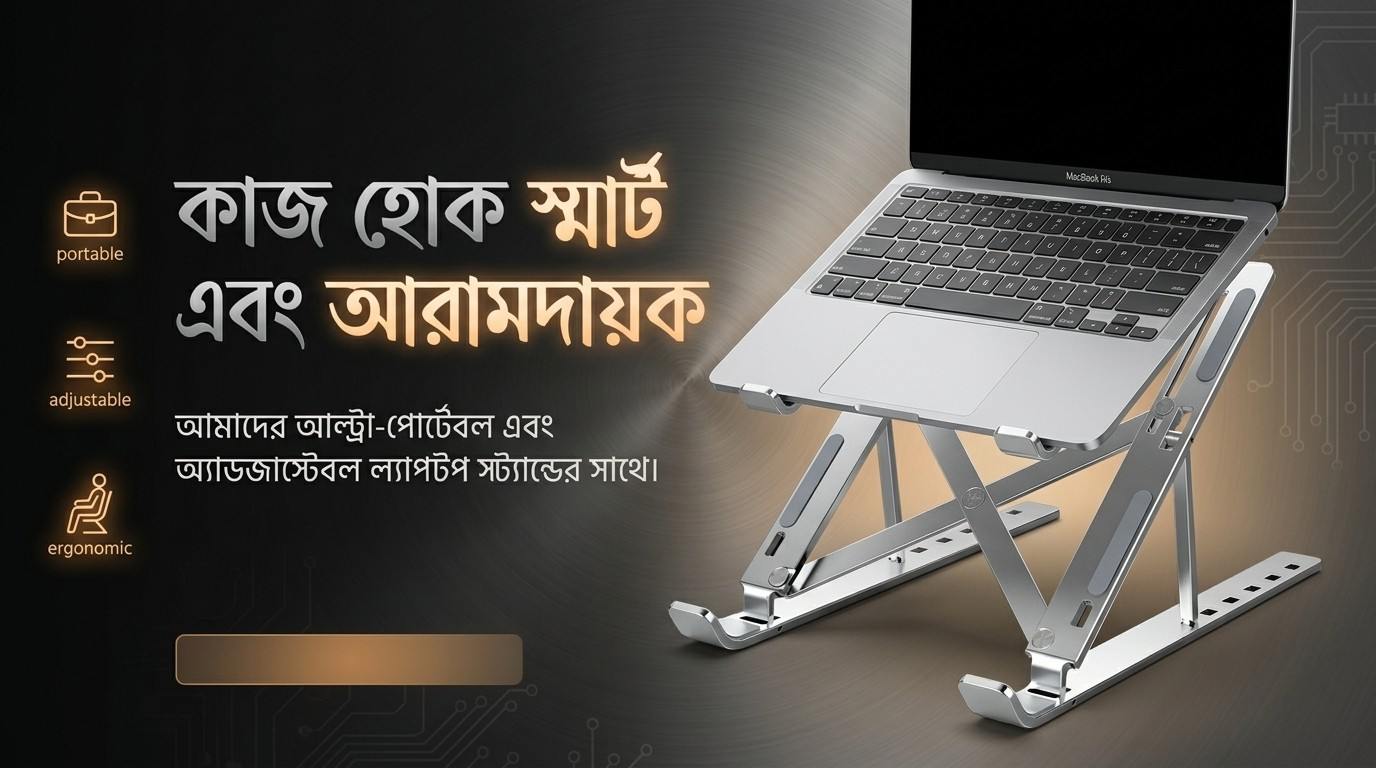 ল্যাপটপের জন্য Adjustable Laptop Stand কতটা কার্যকর?