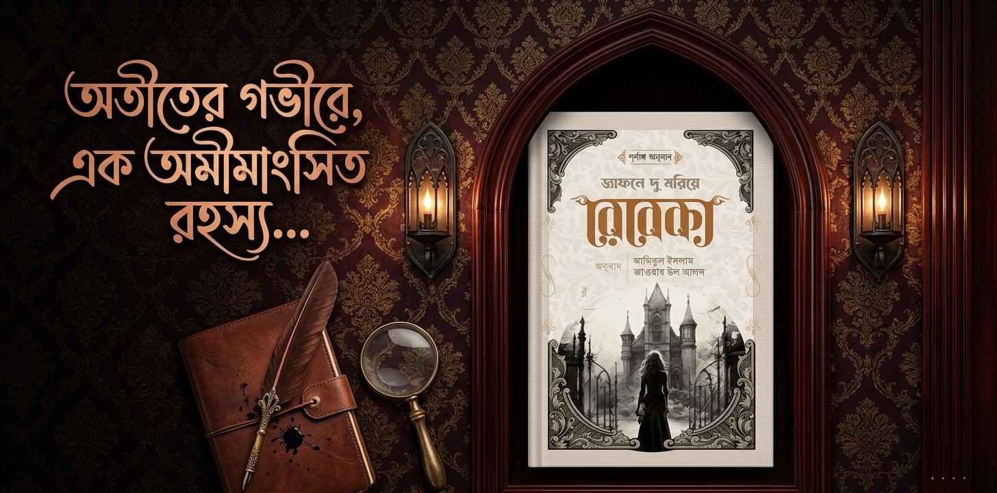 রেবেকা বুক রিভিউ : অনুপস্থিত এক নারীর ছায়ায় প্রেম, রহস্য ও ভয়ের গল্প